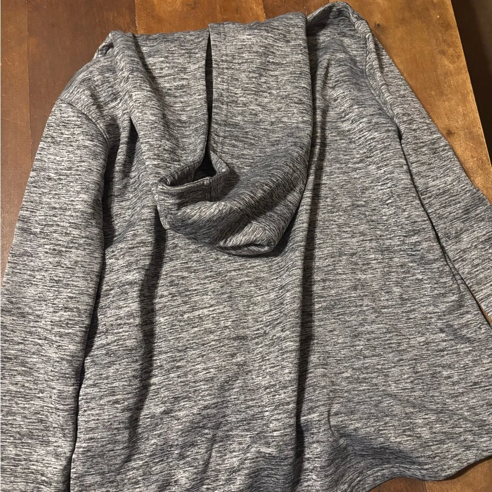 Gray Pullover Hoodie Sweatshirt - Picture 5 of 5